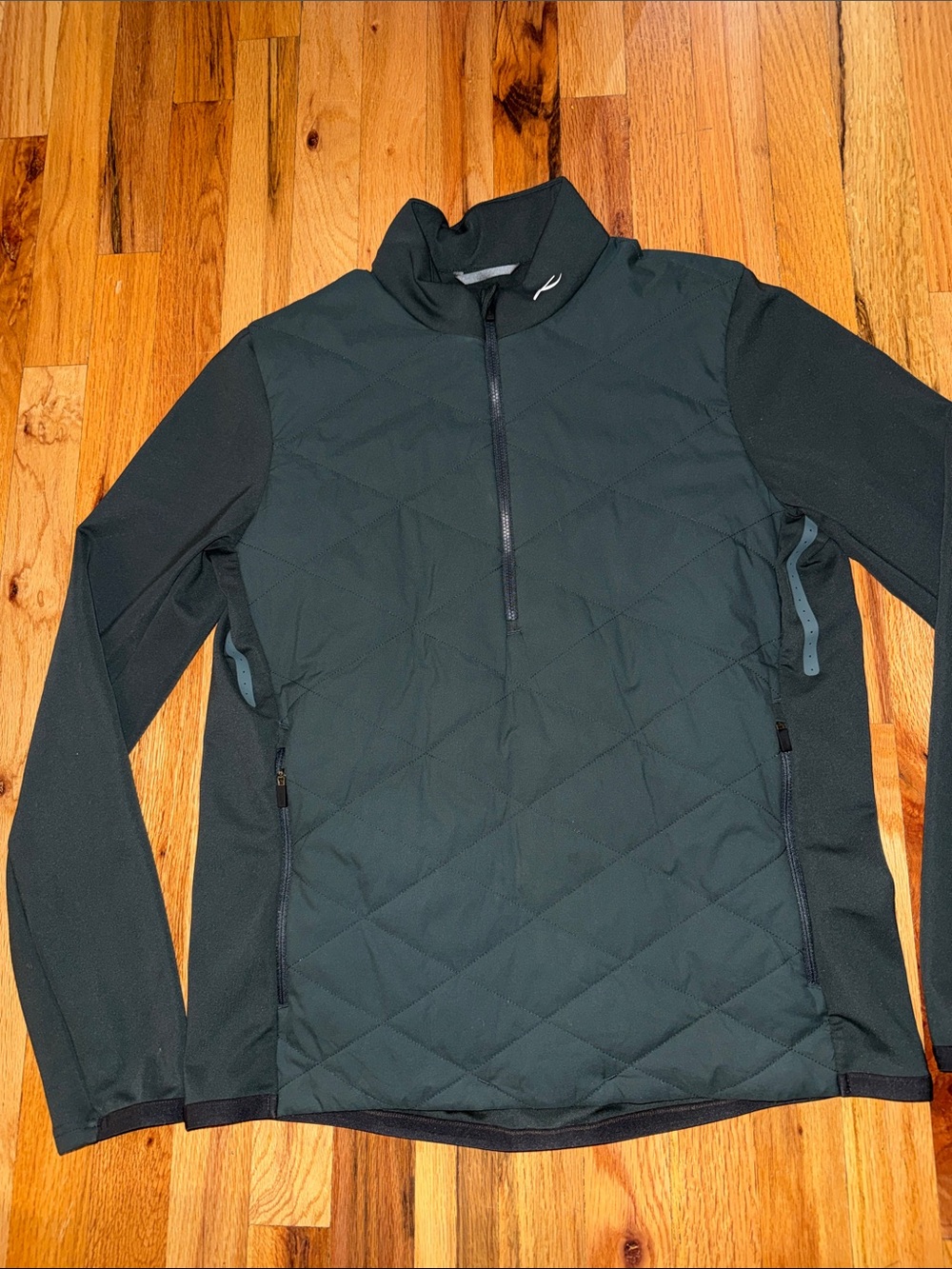 KJUS - Insulated quilted zip up sweater jacket
